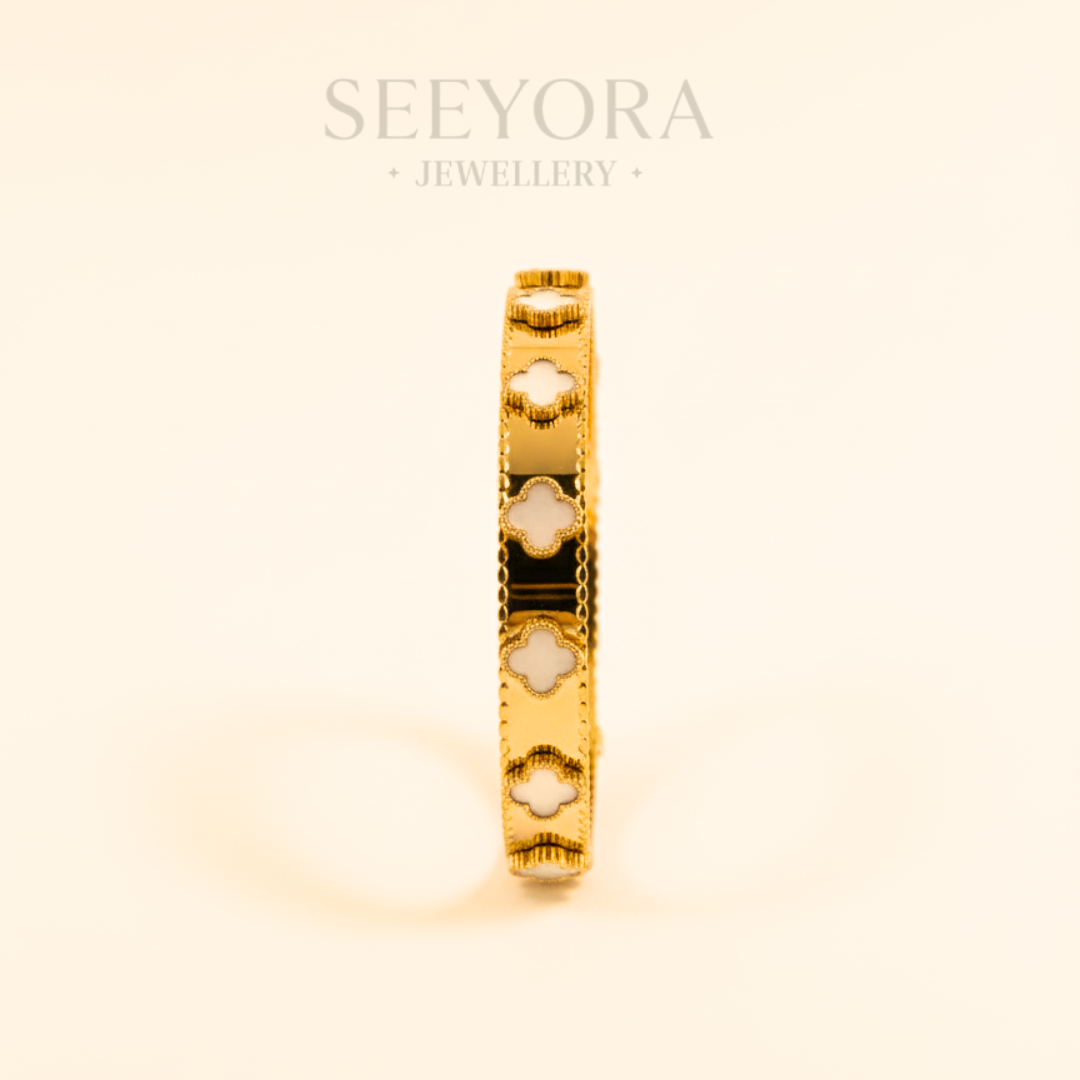 White Clover Bracelet