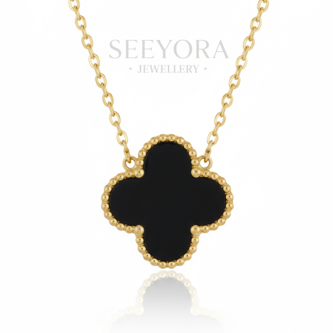 Black Clover Necklace