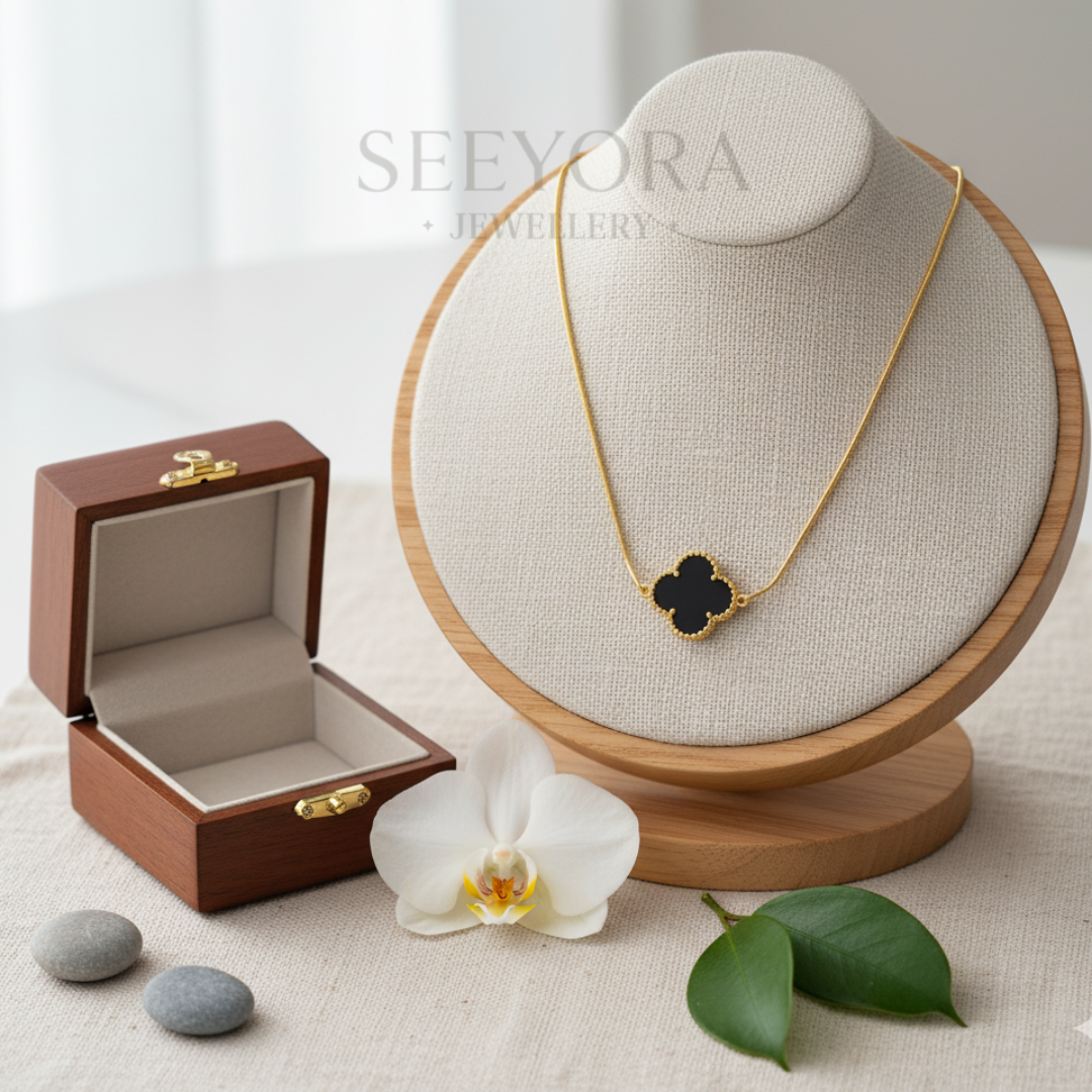 Black Clover Necklace