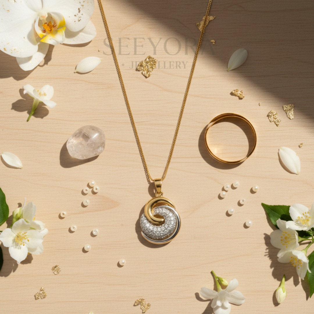 Ocean Swirl Necklace