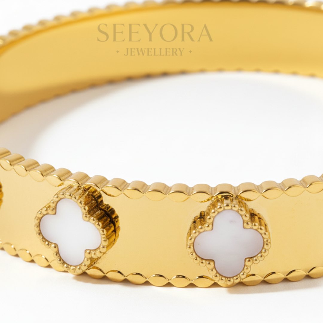 White Clover Bracelet