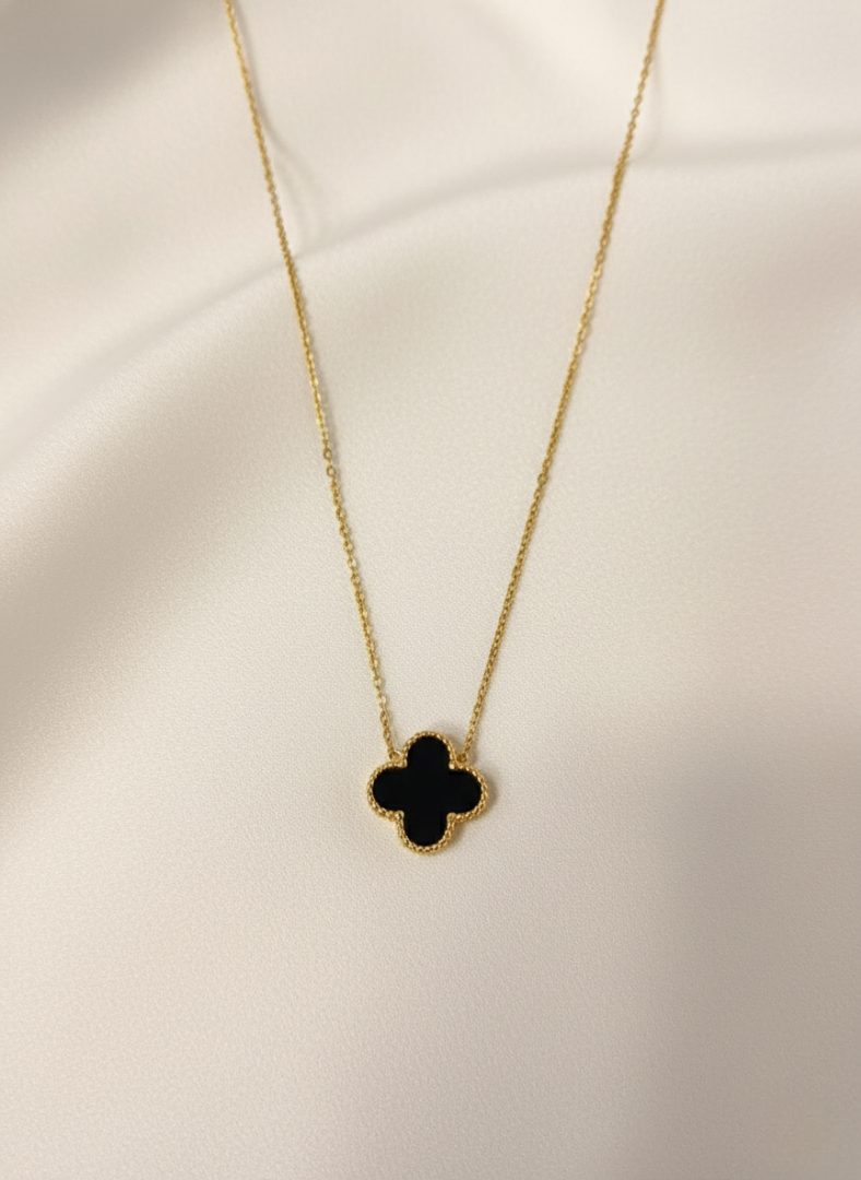 Black Clover Necklace