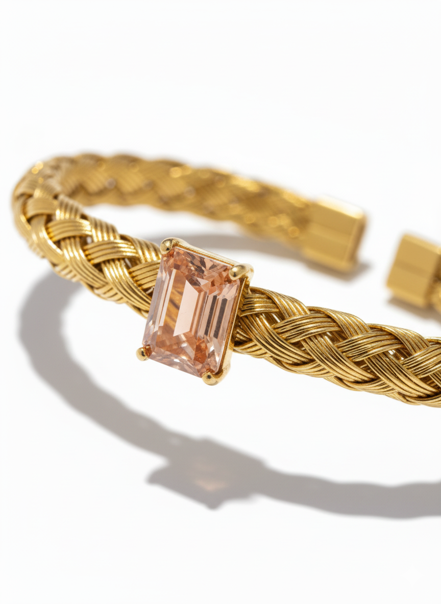 Champagne Glow Bracelet