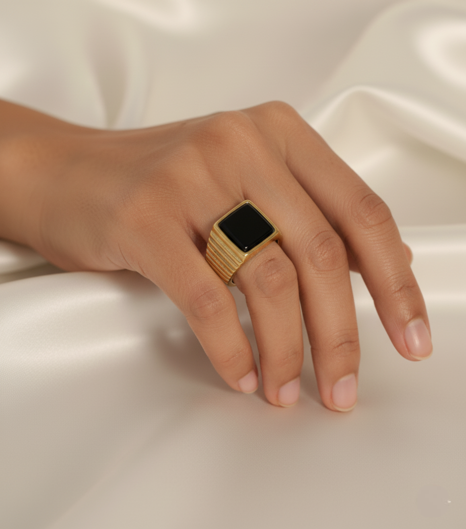 Black Onyx Ring