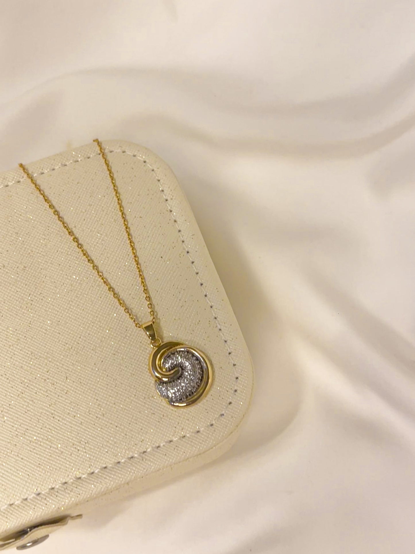 Ocean Swirl Necklace